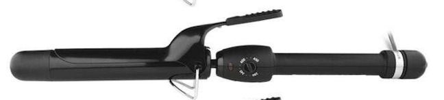 Stylecraft BLACK GOLD CURLING IRON - PROFESSIONAL CERAMIC BARREL 1.25" INCH HAIR CURLING IRON